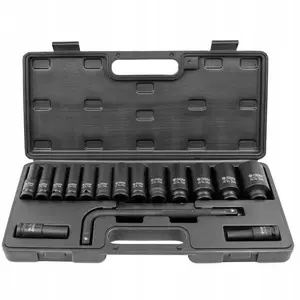 Deep Impact Socket Set 1/2" Forsage 15+1 pcs, 6-point, 10–36 mm