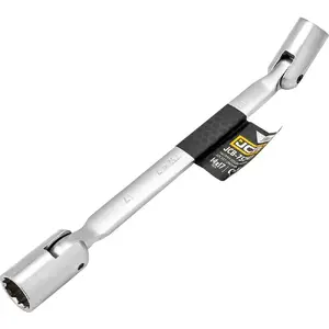 Socket wrench swivel JCB 14×17 mm – double socket, swivel joint