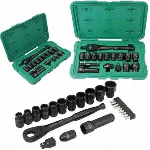 Socket set Sata ST09060G — 24 pass-through sockets, metric sizes