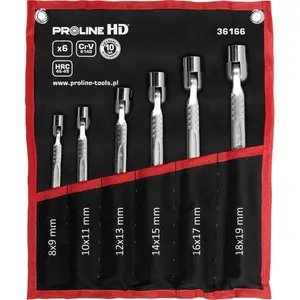 Spanner wrench Proline 36166, set of 6 pieces