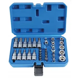 Socket Set Torx 3/8" 24-piece — GEKO S-34TES