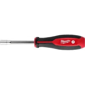 Socket wrench MILWAUKEE 7 mm hollow core for fastening and access to recessed fasteners