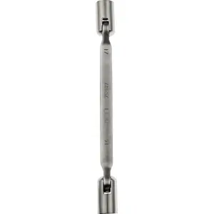 Socket Wrench Double-Ended JCB 16x17 mm — JCB JCB-7521617