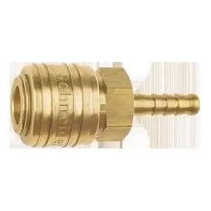 Šļūtenes ātrsavienotājs RECTUS 35304 priekš 9 mm šļūtenes, misiņš/plastmasa