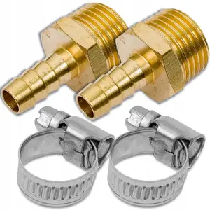 Air hammer accessory set Rockforce RF-MH08/05 threaded external 1/2" 8mm dovetail (2 pcs + mounting couplings)
