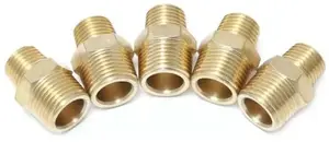 Соединитель Forsage наружная резьба 1/4" x 1/4" набор 5 шт.