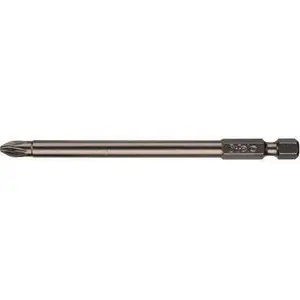 Screwdriver Bit FELO PZ2, Pozidriv size 2, 100 mm length, model FL03102810