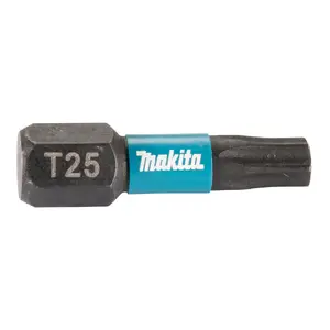 Screwdriver bit Makita E-12398, 25 mm length, pack of 25