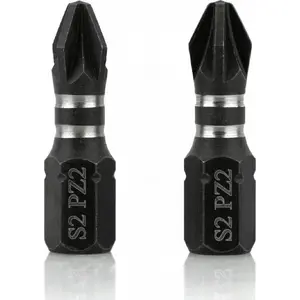 Screwdriver Impact Bits Smart PZ2 25 mm, set of 2
