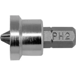 Screwdriver bit set YATO YT-7980 — 20 pieces, PH2 Phillips, steel