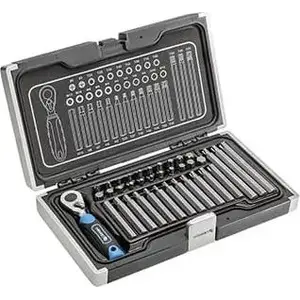 Screwdriver Bit Set högert technik HT1R466 — 10 mm bits with ratchet handle