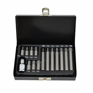 Drill bit set AWTools AW35111BL — 15 pieces, pack weight 825 g