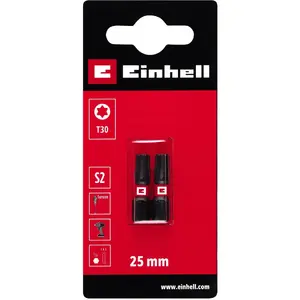 Screwdriver Bits EINHELL T30 S2 double-hex twist 25 mm set of 2