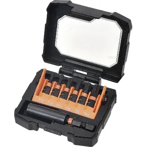 BOXER Torx and Slotted Bit Set 7-piece — BOXER 31226, assorted Torx and slotted bits