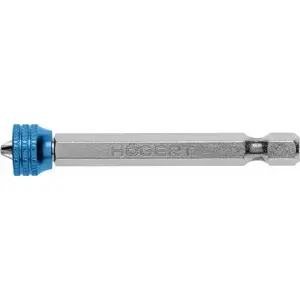 Screwdriver Bits set högert technik HT1S305 PH2 65 mm with magnetic holder