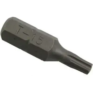 Jonnesway Torx screwdriver bit 1/4" T15 x 25 mm D125T15A