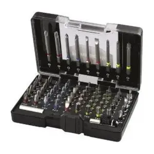 Bit set Panasonic PATOOLBS3A — 71 pieces, assorted screwdriver bits for manual and power screwdrivers
