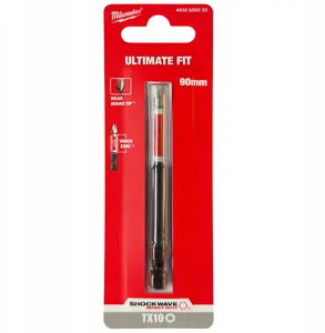 Screwdriver Bit MILWAUKEE T10 x 90 mm, 1 pc, model 4932500233