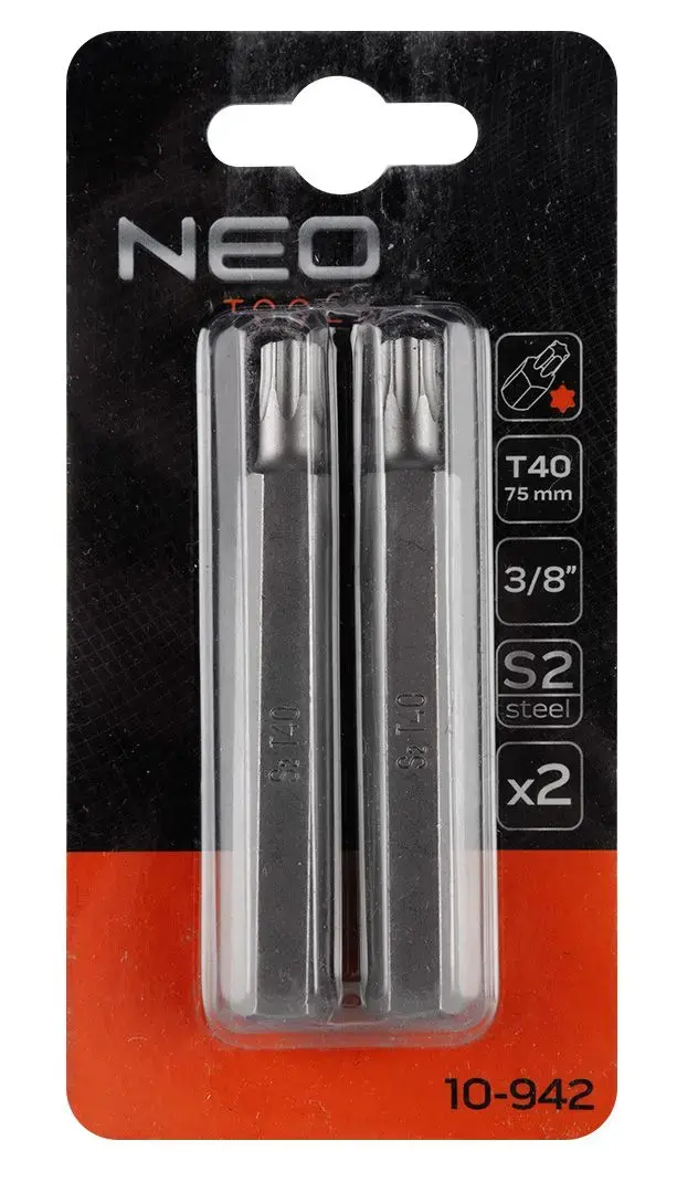 Screwdriver bit NEO tools 10-942 T40 Photo 3