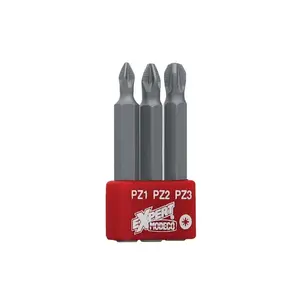 Screwdriver Bit Set MODECO MN-15-522 50 mm PZ1–PZ3, 3 pieces