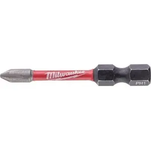 Screwdriver Bit MILWAUKEE BIT SHOCKWAVE PH1 50mm – PH1 Pozidriv, 50 mm length