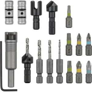 Universal Bit Holder Wolfcraft WF3086000 — compatible with screwdriver bits, quick-change, metal construction