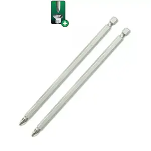 Screwdriver bit set Dedra 18A05PZ23-02 — 2 pcs, Pozidriv tips, 50 mm