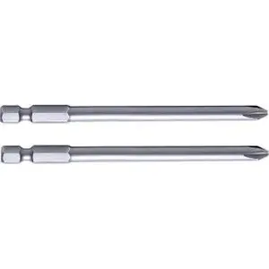 Screwdriver bits Proline PH2 1/4" 100 mm, set of 2 (10802)