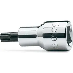 Socket Bit 1/2" with XZN M6 Tip, Beta Tools BE920XZN/6, professional 1/2-inch drive