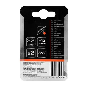Hex screwdriver bit NEO tools 10-978, metric 12 mm