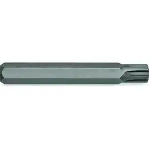 Screwdriver Bit Forsage Ribe (6-point) M12 x 75 mm L, 10 mm