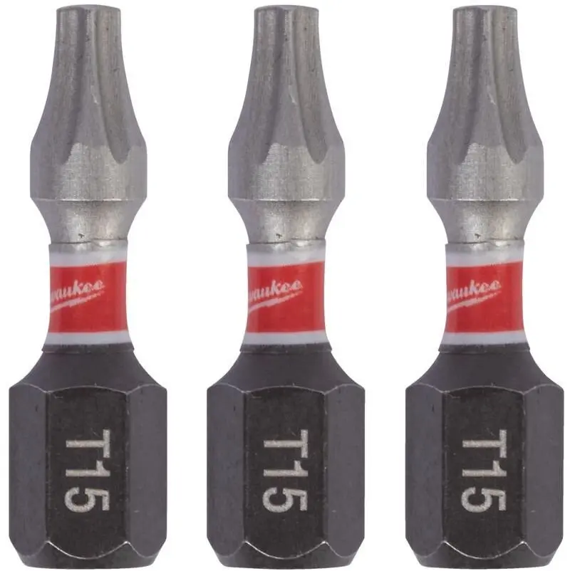 Uzgaļi skrūvgrieža MILWAUKEE T15 x 25