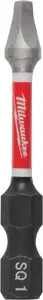 Screwdriver Bit MILWAUKEE SQ1 50 mm single piece, model 4932500390