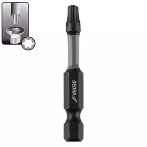 Screwdriver bits Dedra 18A63T150-02 — Torx tips, 2 pcs, 50 mm length