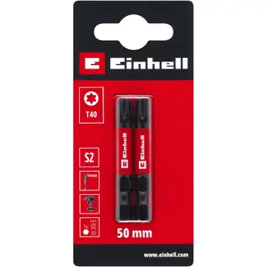 EINHELL screwdriver bits T40 S2 50 mm, set of 2
