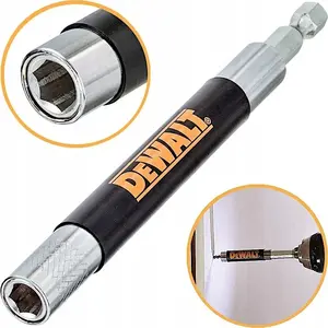 Magnetic Bit Holder with Screw Guide DeWalt DT7702-QZ — 12 mm shank, 120 mm length