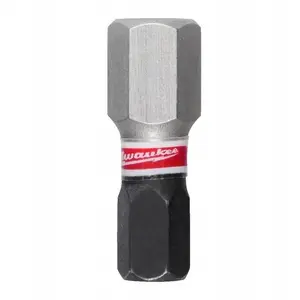 Hex screwdriver bit set MILWAUKEE 8 x 25 mm, 3 pieces (MPN 4932500383)