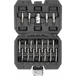 Screwdriver bit set YATO YT-04584 — 19 pieces, assorted bits for screws