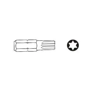 Torx Bit Jonnesway T30 x 75 mm, 6-point, 10 mm shank (D175T30)