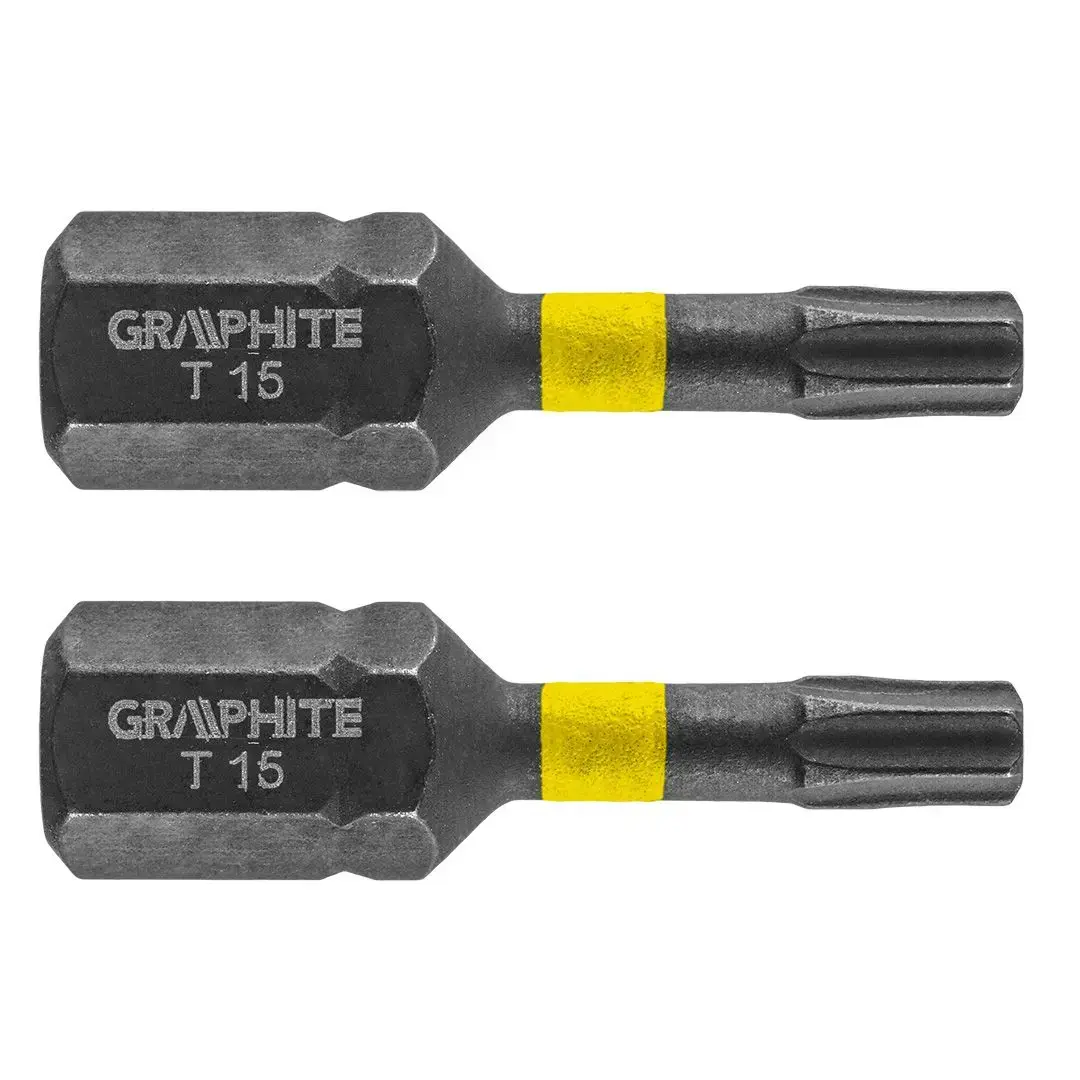Screwdriver bit GRAPHITE 56H512 TX15 25 mm Photo 2
