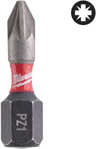 Bit tip MILWAUKEE PZ1 150 mm — single Pozidriv PZ1 screwdriver bit, 150mm length