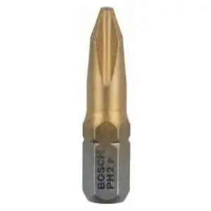 Screwdriver Bits Bosch BIT PH1 MAXG set, 3 pieces, model 2.607.001.544