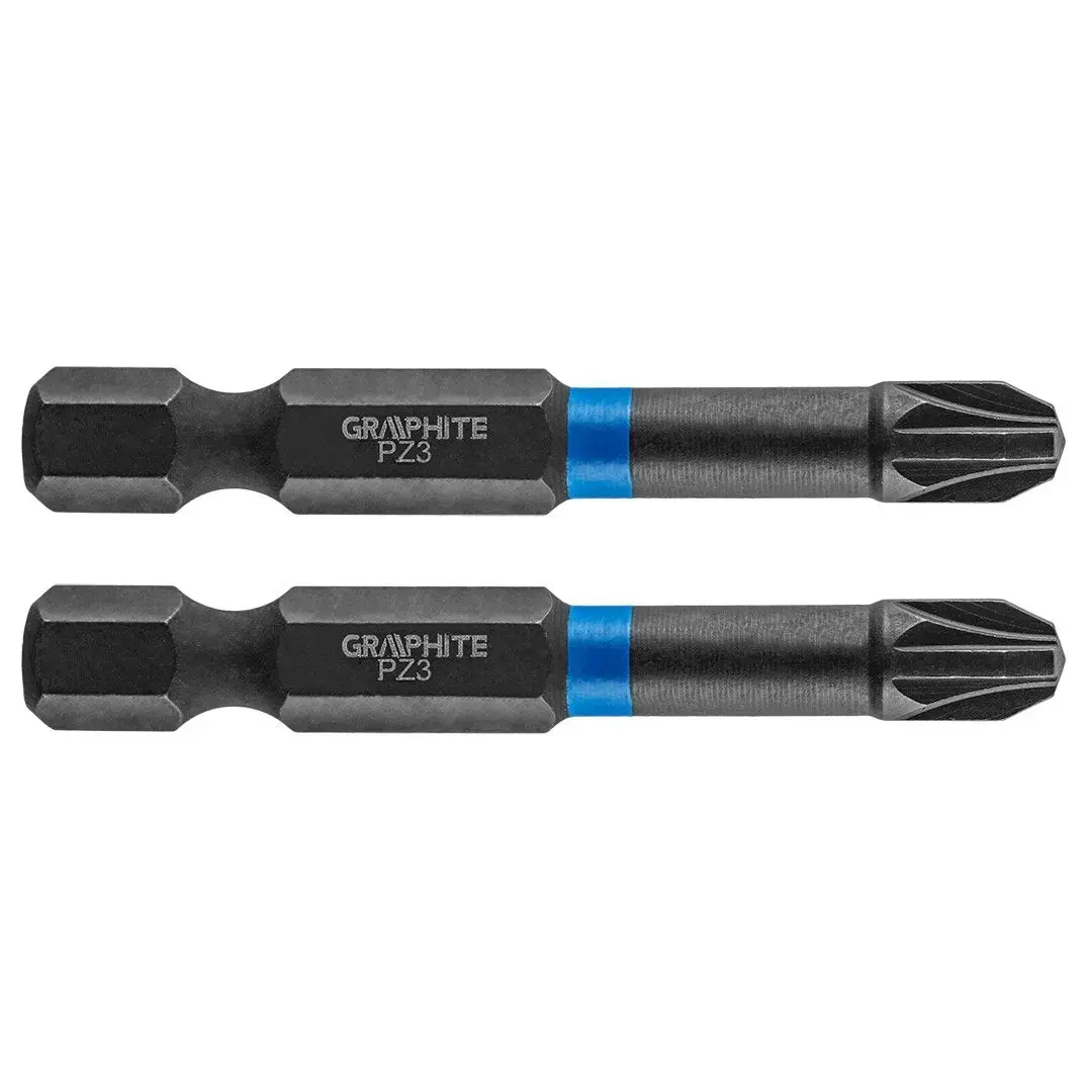 GRAPHITE 56H523 Pozidriv PZ3 1/4" 50 mm bit Photo 2