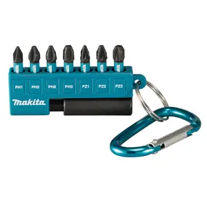 Screwdriver bit set Makita E-11994 — 8 pieces, compatible standard bits