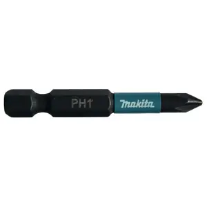 Screwdriver bits set Makita B-63719 — 2 pcs, Phillips PH1, 50 mm