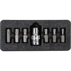 Screwdriver bit set Beta Tools 10749 — 7 pieces, assorted tips