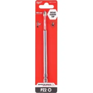 Screwdriver Bit MILWAUKEE BIT UDAROWY SHW PZ2 150mm — impact PZ2 Phillips Pozidriv 150 mm
