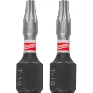 Screwdriver Bit MILWAUKEE T10 x 25 mm, 3 pcs - model 4932500361