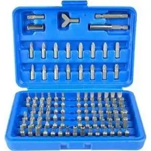 Bit Set Vexin VX1104 — 100-piece screwdriver bit kit for electric and cordless drivers
