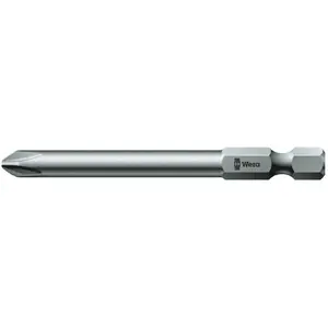 Wera 851/4 Z bit PH2, 89 mm length, 1/4" (6.35 mm) hex shank